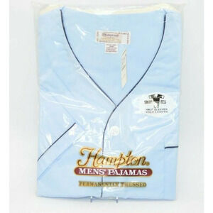 Mid Century Modern Hampton Pajama Knit Blue Summer